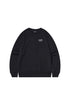 Broken Face Printed Crew Neck Sweatshirt